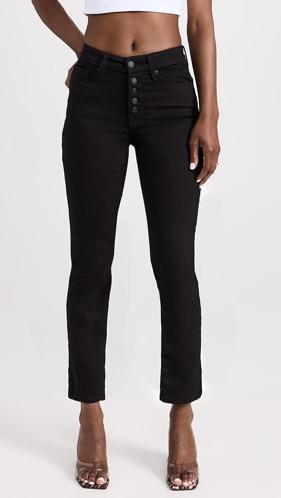 Good American Good Legs Straight Jeans | Shopbop Product Image