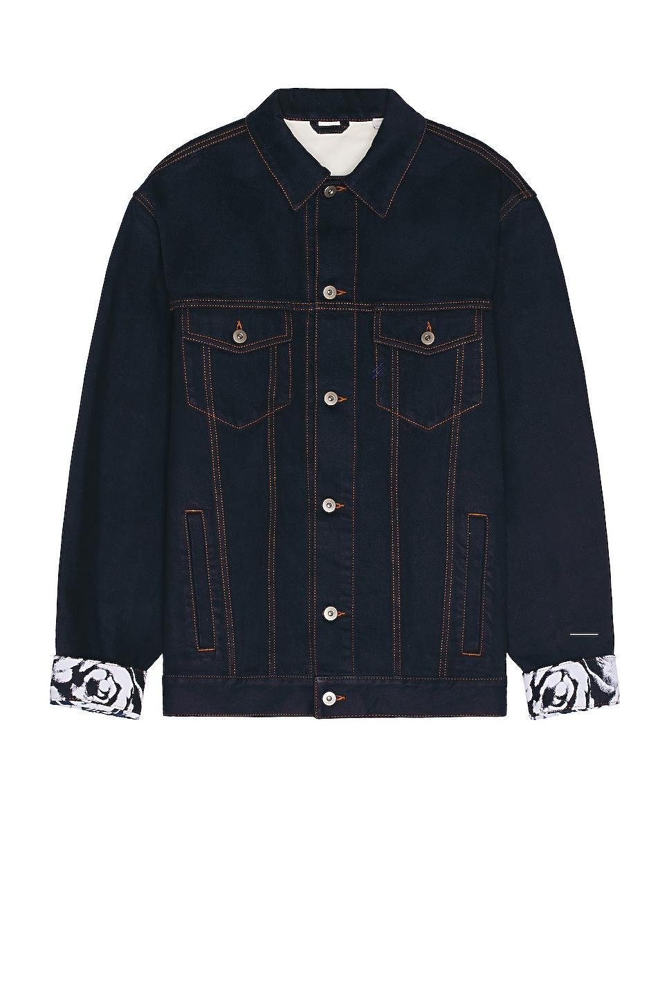 Burberry Denim Jacket in Blue Product Image