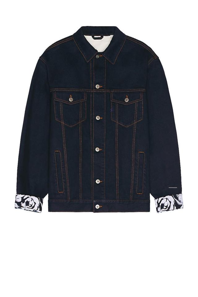 Burberry Denim Jacket in Blue Product Image