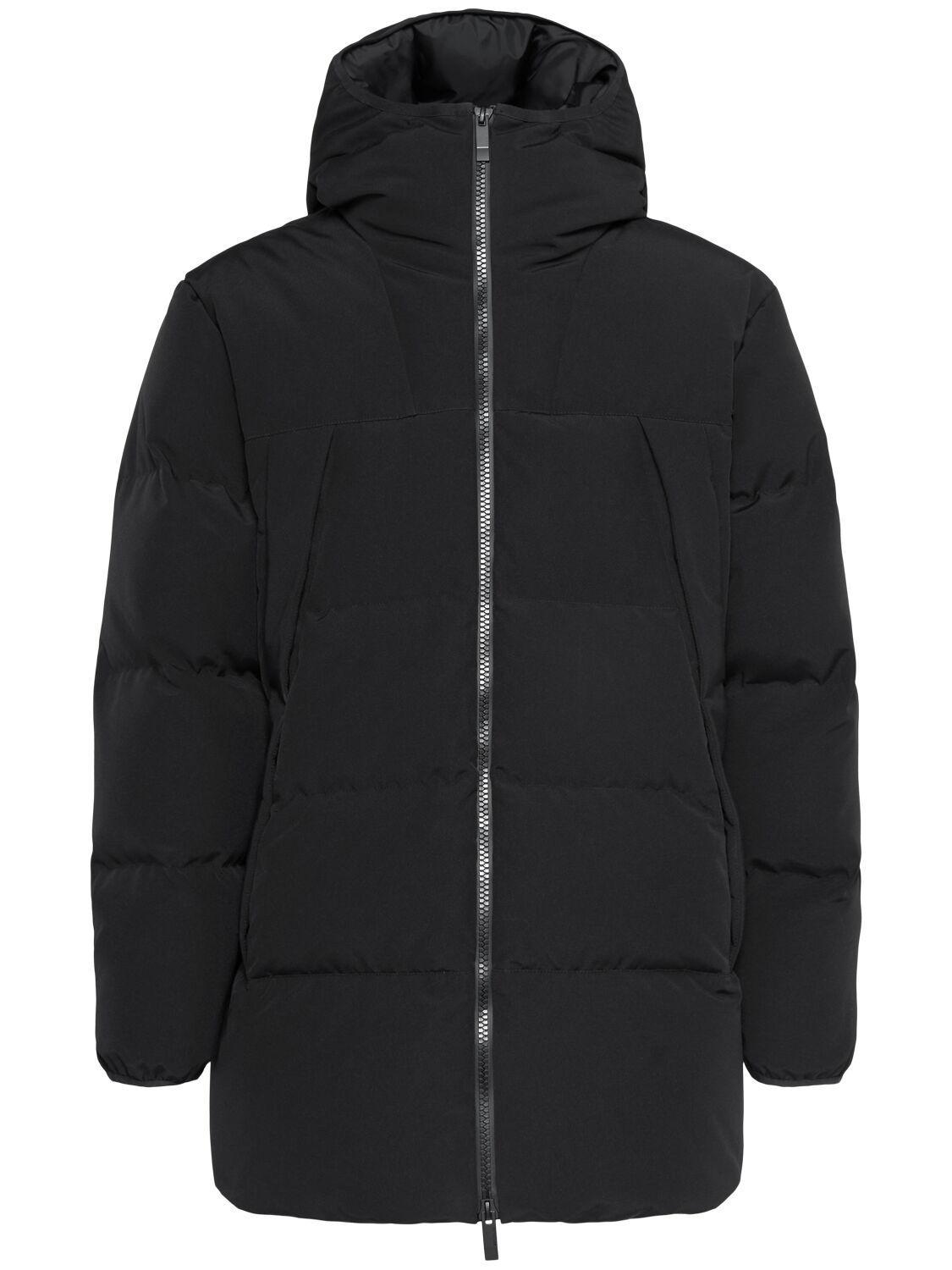 MONCLER Lausen Nylon Down Jacket In Black Product Image