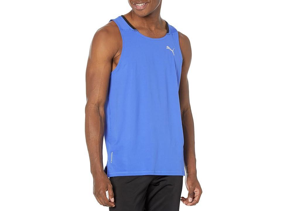 PUMA Run Cloudspun Singlet (Royal Sapphire) Men's Clothing Product Image