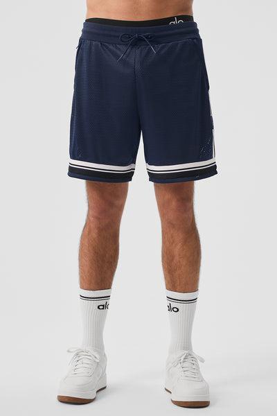 7" Key Mesh Basketball Short - Navy Product Image