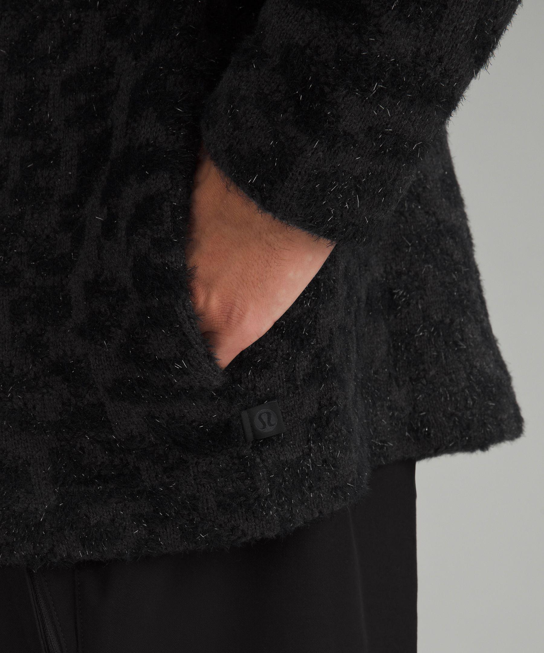 Wool-Blend Jacquard Cardigan Product Image