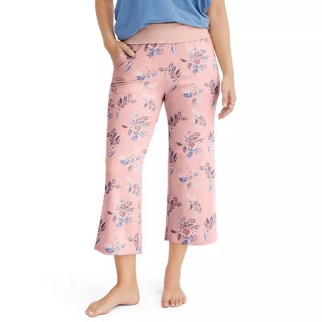 Womens Jockey Soft Touch Luxe Cropped Pajama Pants in Regular & Plus Size Product Image