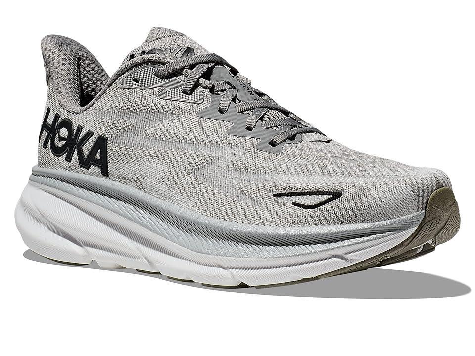 Hoka Men's Clifton 9 (Harbor Mist/Black) Men's Shoes Product Image