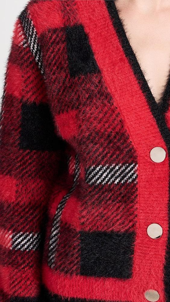 English Factory Check Cardigan  Sweater | Shopbop Product Image