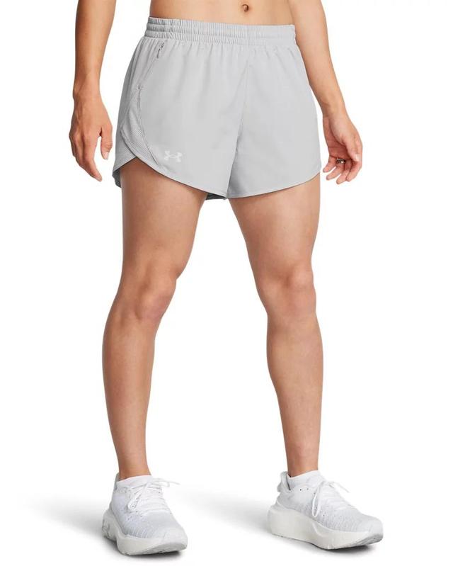 Womens UA Fly-By Heather 3 Shorts Product Image