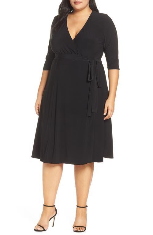 Kiyonna Essential Wrap Dress Product Image