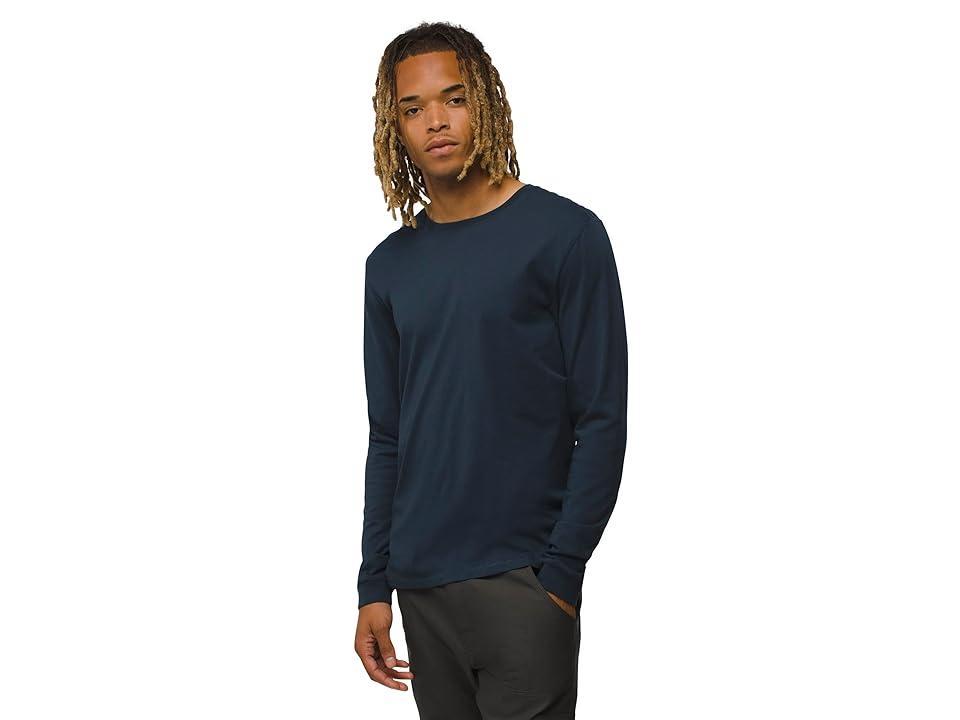 Prana Everyday LS Tee (Stormy Night) Men's T Shirt Product Image