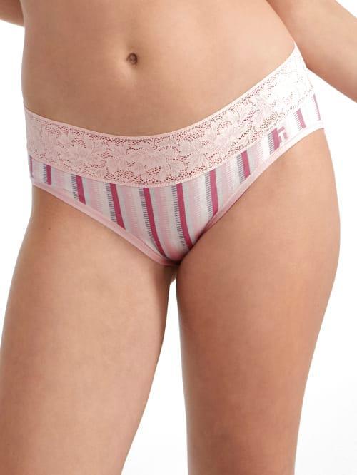 Tommy John Lace Waist Second Skin High Rise Brief Panty Product Image