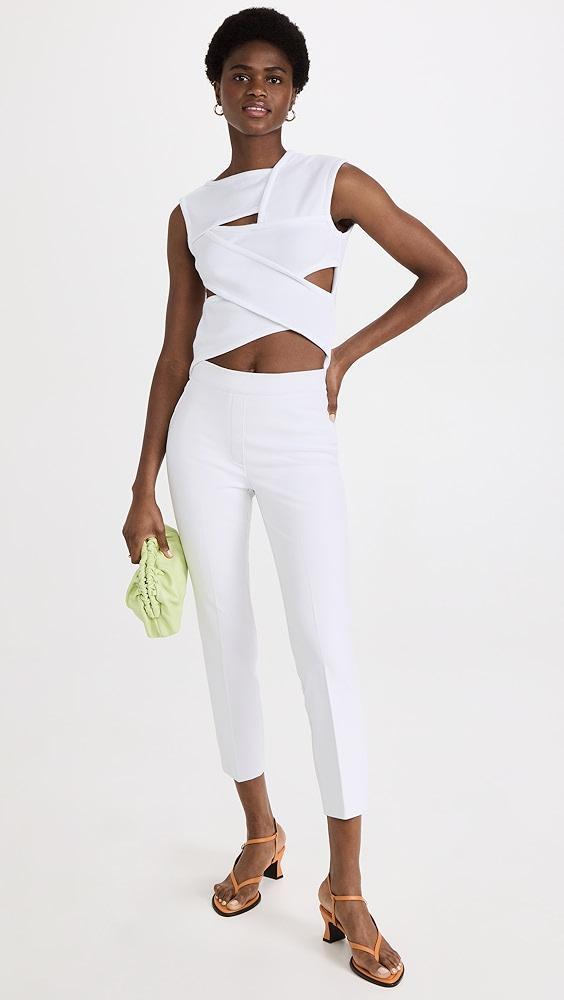 SPANX On-the-Go Ankle Slim Straight Pants | Shopbop Product Image