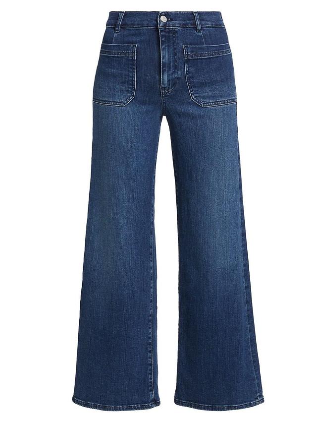 FRAME Le Slim Palazzo Pocket Wide Leg Jeans Product Image