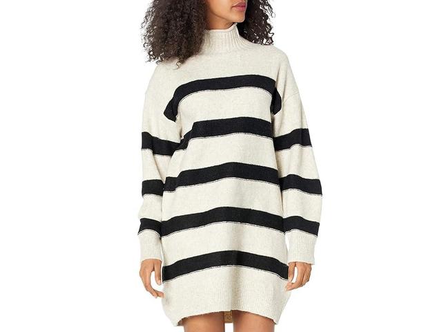 line and dot Rosie Sweaterdress (Oatmeal Women's Clothing Product Image