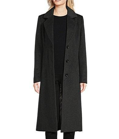 Bernardo Tailored Wool Blend Coat Product Image