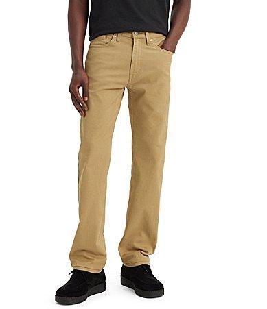 Mens Levis 506 Comfort Straight Jeans Olive Black Dream Product Image