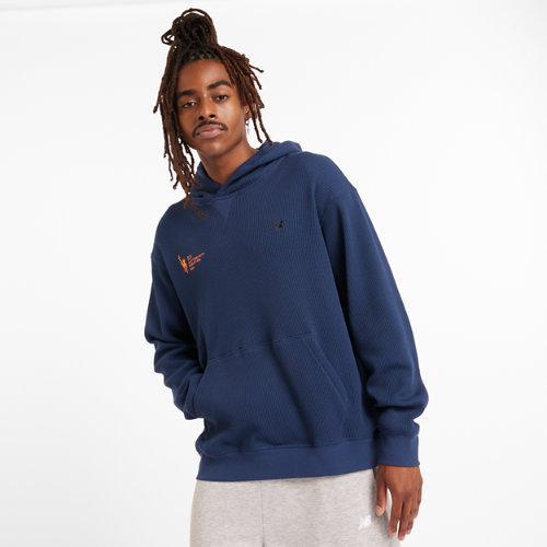 New Balance Men's NYC Marathon Waffle Knit Hoodie Product Image