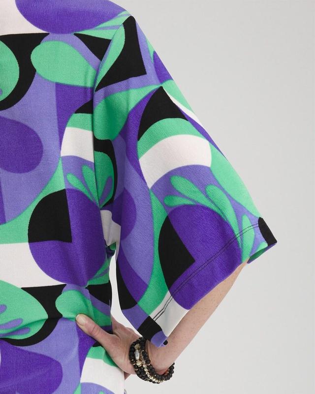 Travelers™ Abstract Kimono Sleeve Top Product Image