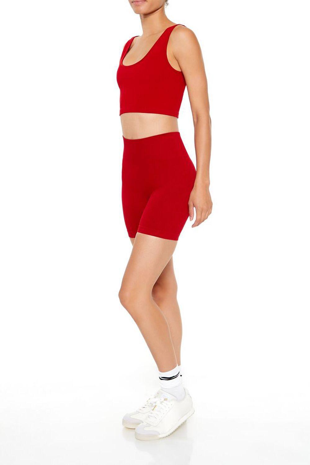 Active Seamless Uplift Scrunch Biker Shorts | Forever 21 Product Image