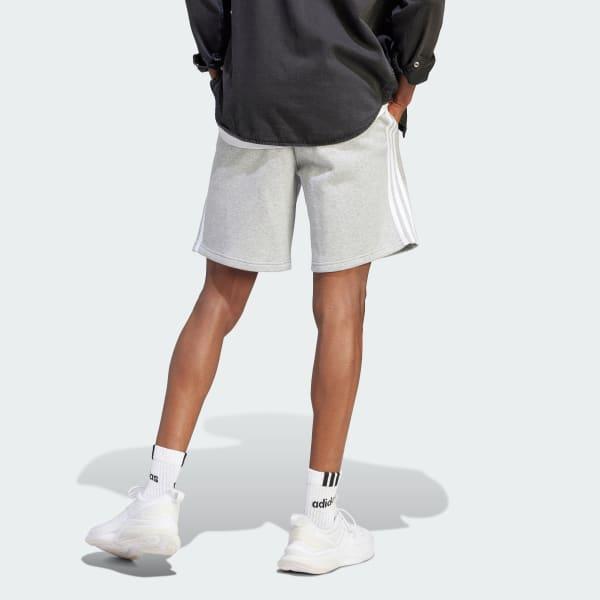 Essentials Fleece 3-Stripes Shorts Product Image