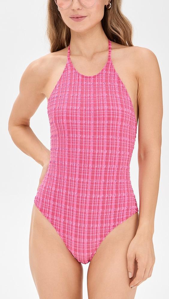 Lisa Marie Fernandez Halter Maillot One Piece | Shopbop Product Image