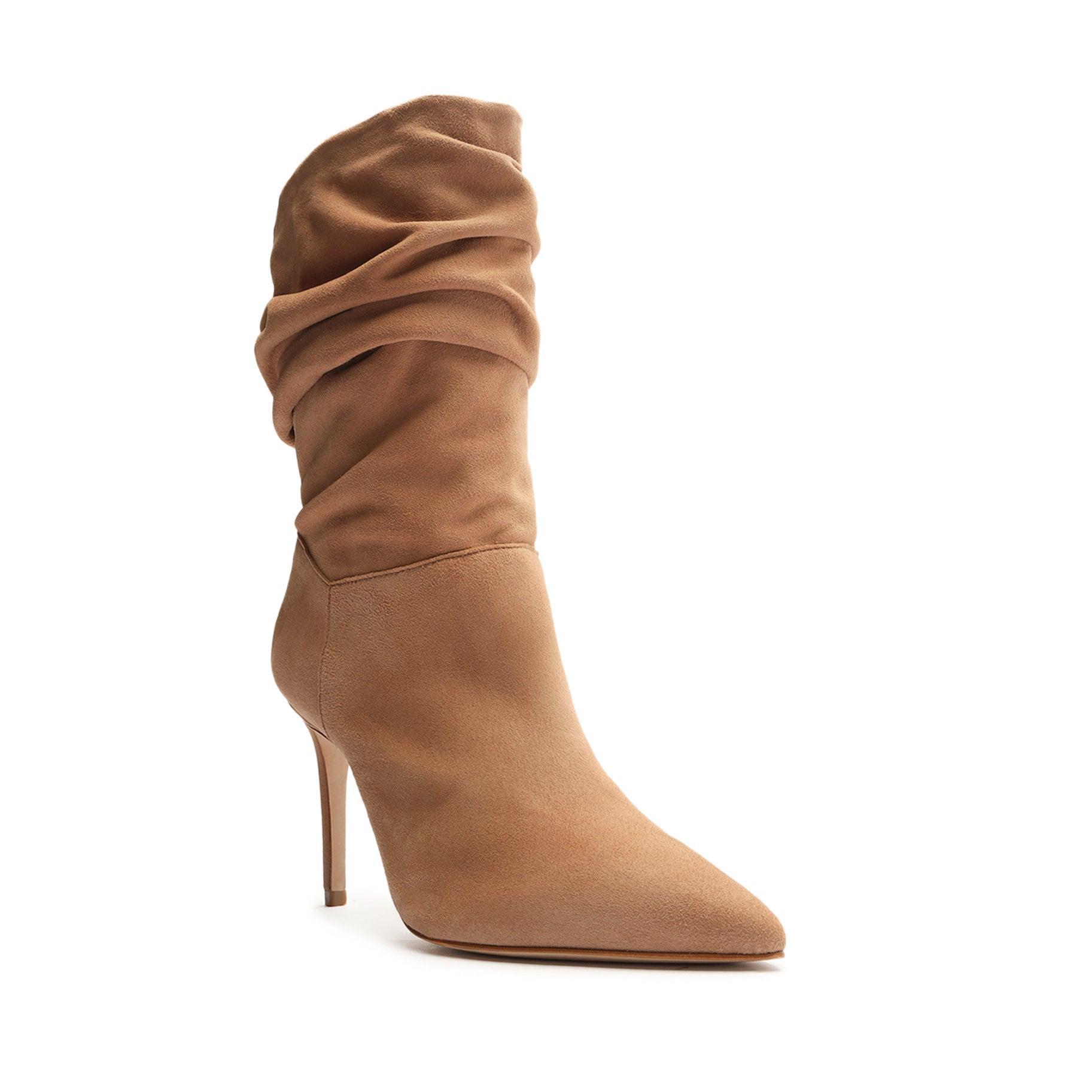 Ashlee Suede Bootie - 5.5 Honey Beige Suede Product Image