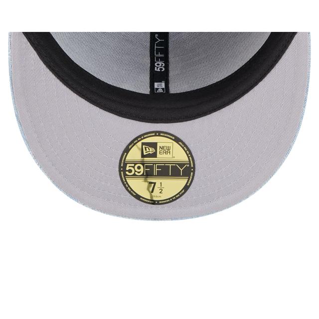 Chicago White Sox Patch Denim 59FIFTY Fitted Hat Male Product Image