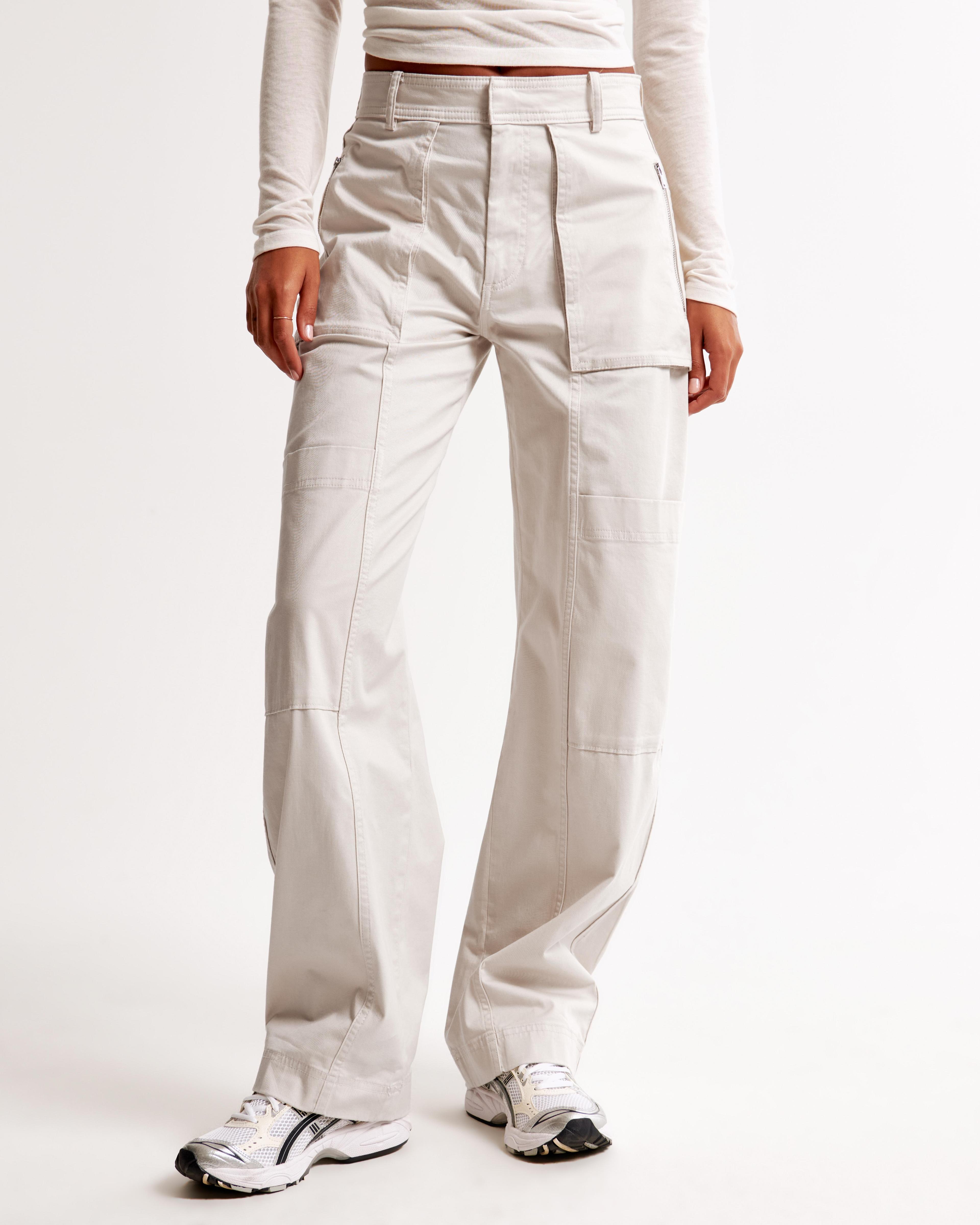 Mid Rise Barrel Utility Pant Product Image