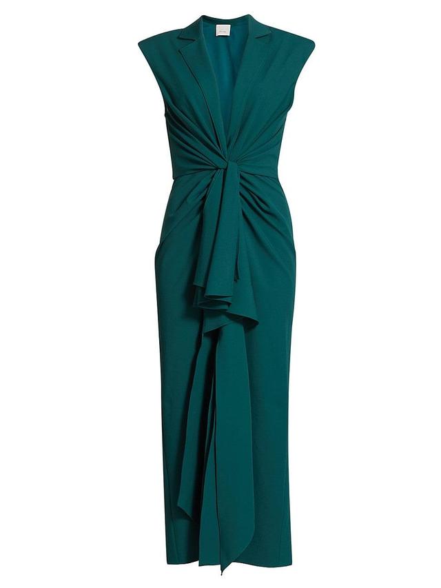 Womens Padma Knotted Midi-Dress Product Image