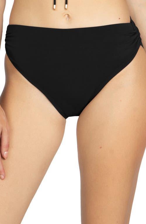 Robin Piccone Aubrey High Waist Bottom (Cyan ) Women's Swimwear Product Image