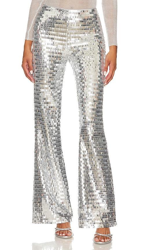 Womens Robo Sequin Mesh Pants Product Image