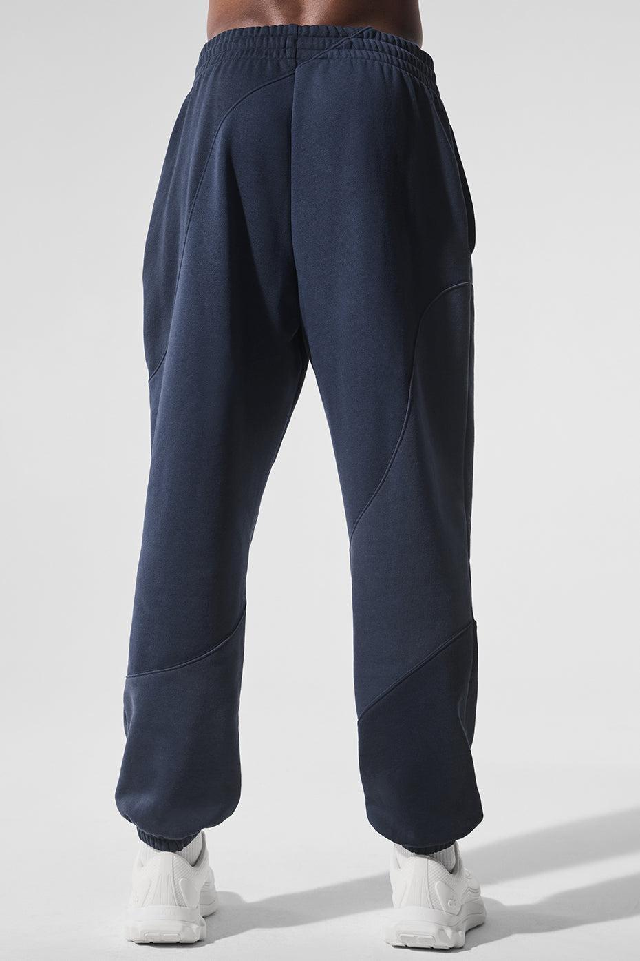 Make Waves Sweatpant - Navy Tonal Male Product Image