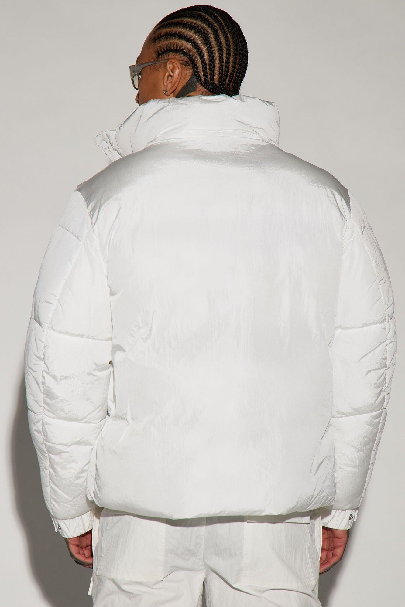 Fairmont Nylon Puffer Jacket - White Product Image