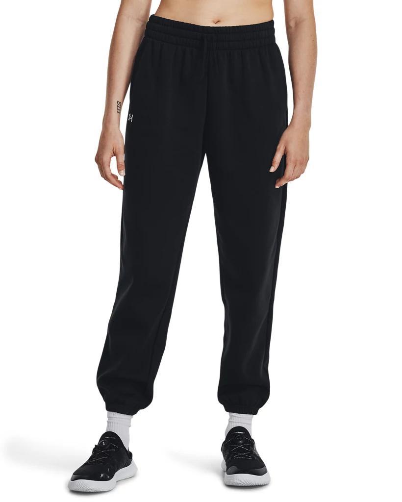 Women's UA Rival Fleece Oversized Joggers product image