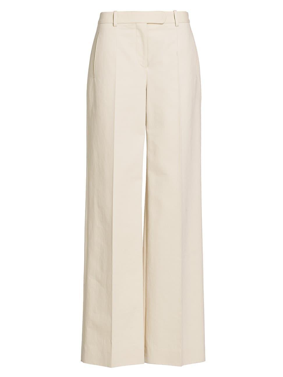 Womens Banew Pleated Straight-Leg Pants Product Image