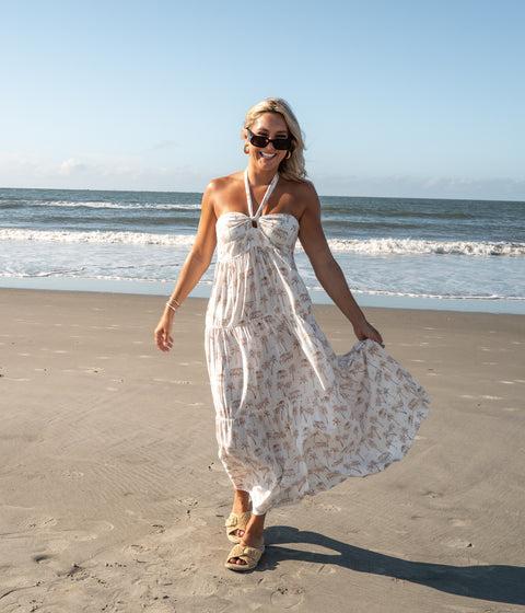 The Sullivan's Island - Bandeau Maxi Dress Product Image