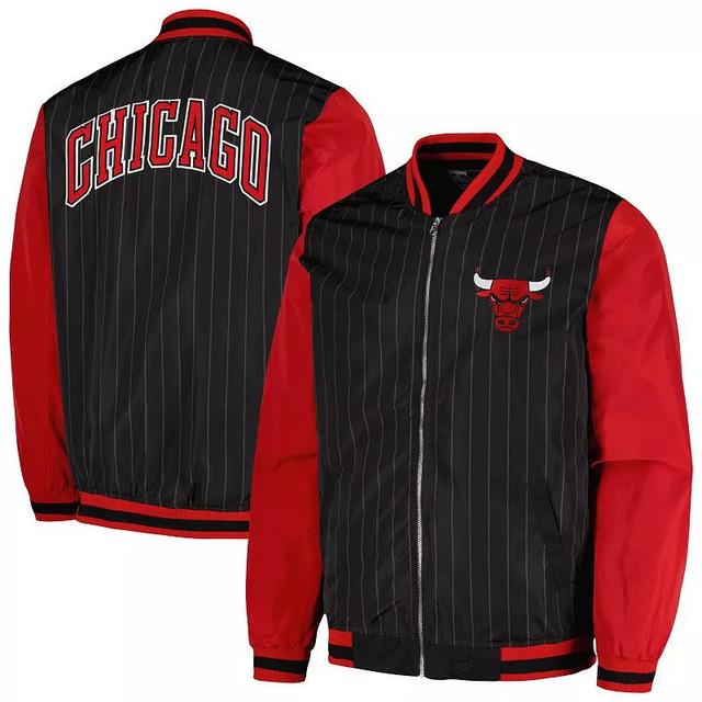 Mens JH Design Chicago Bulls Full-Zip Bomber Jacket Product Image