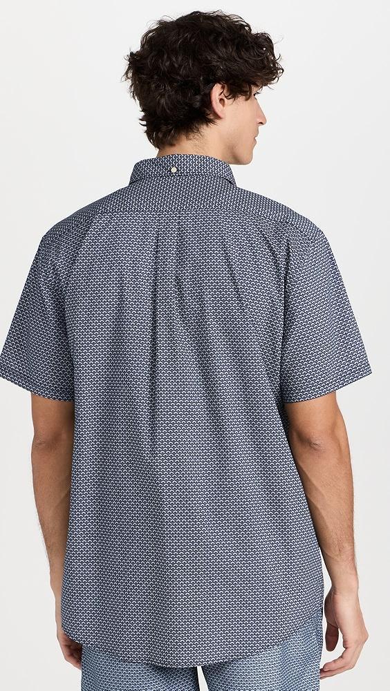 Barbour Shell Short Sleeve Tailored Shirt | Shopbop Product Image