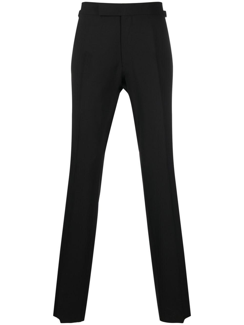 Straight-leg Tailored Trousers In Black Product Image