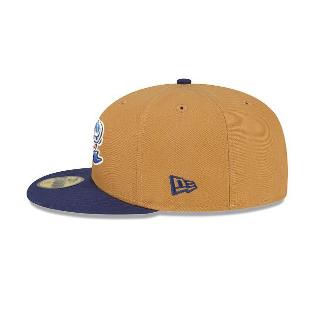 West Michigan Whitecaps Wheat 59FIFTY Fitted Hat Male Product Image