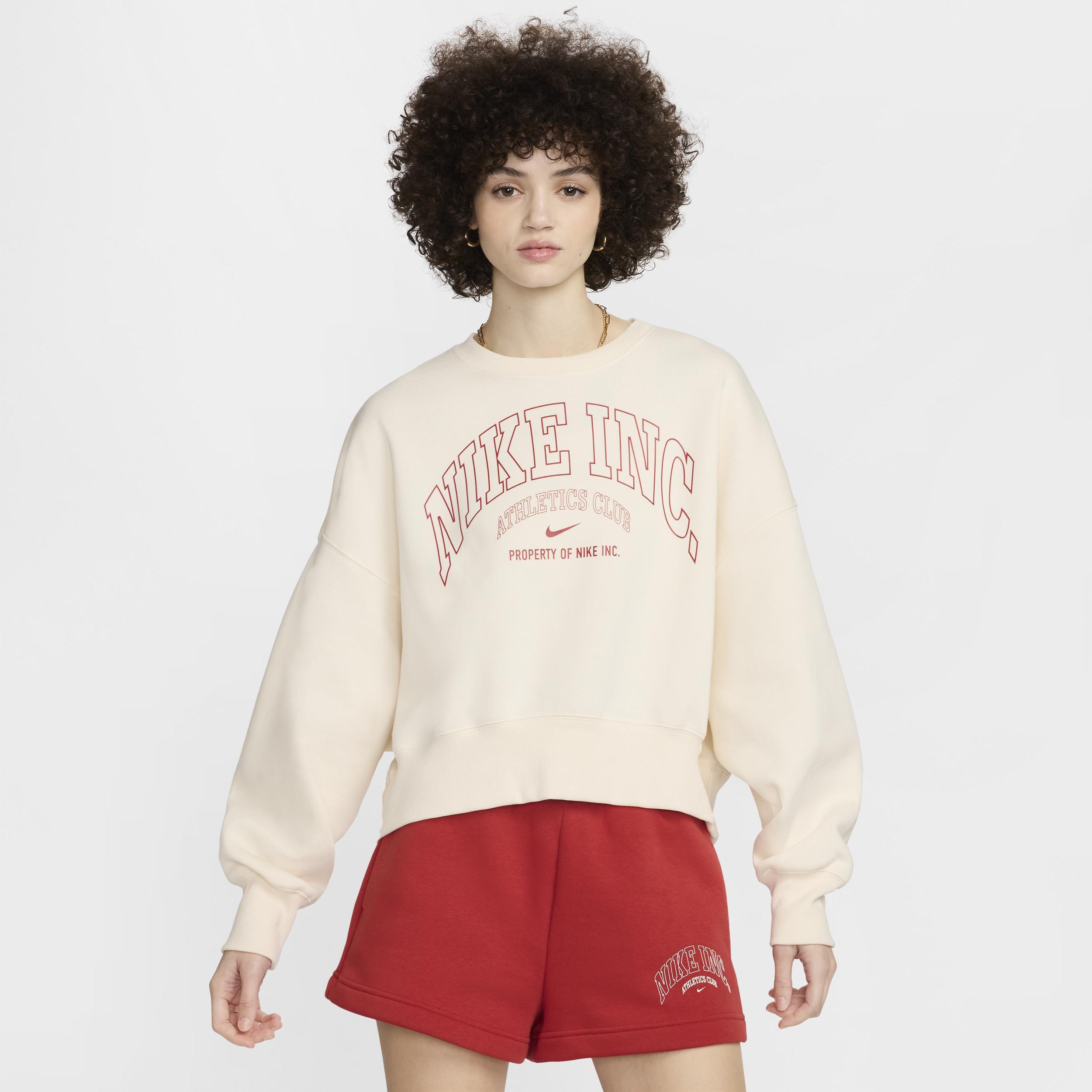 Women's Nike Sportswear Phoenix Fleece Over-Oversized Crew-Neck Sweatshirt Product Image