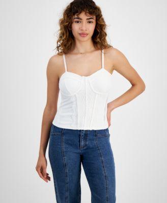 Lace Bustier Top Product Image