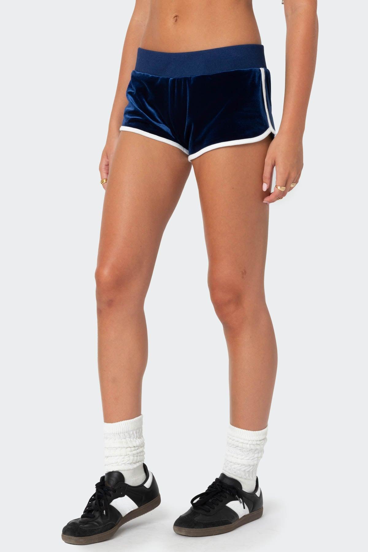 08 Velour Shorts Product Image