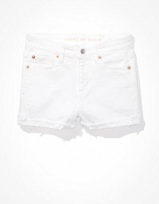 AE Ne(x)t Level High V-Rise Denim Short Short Product Image