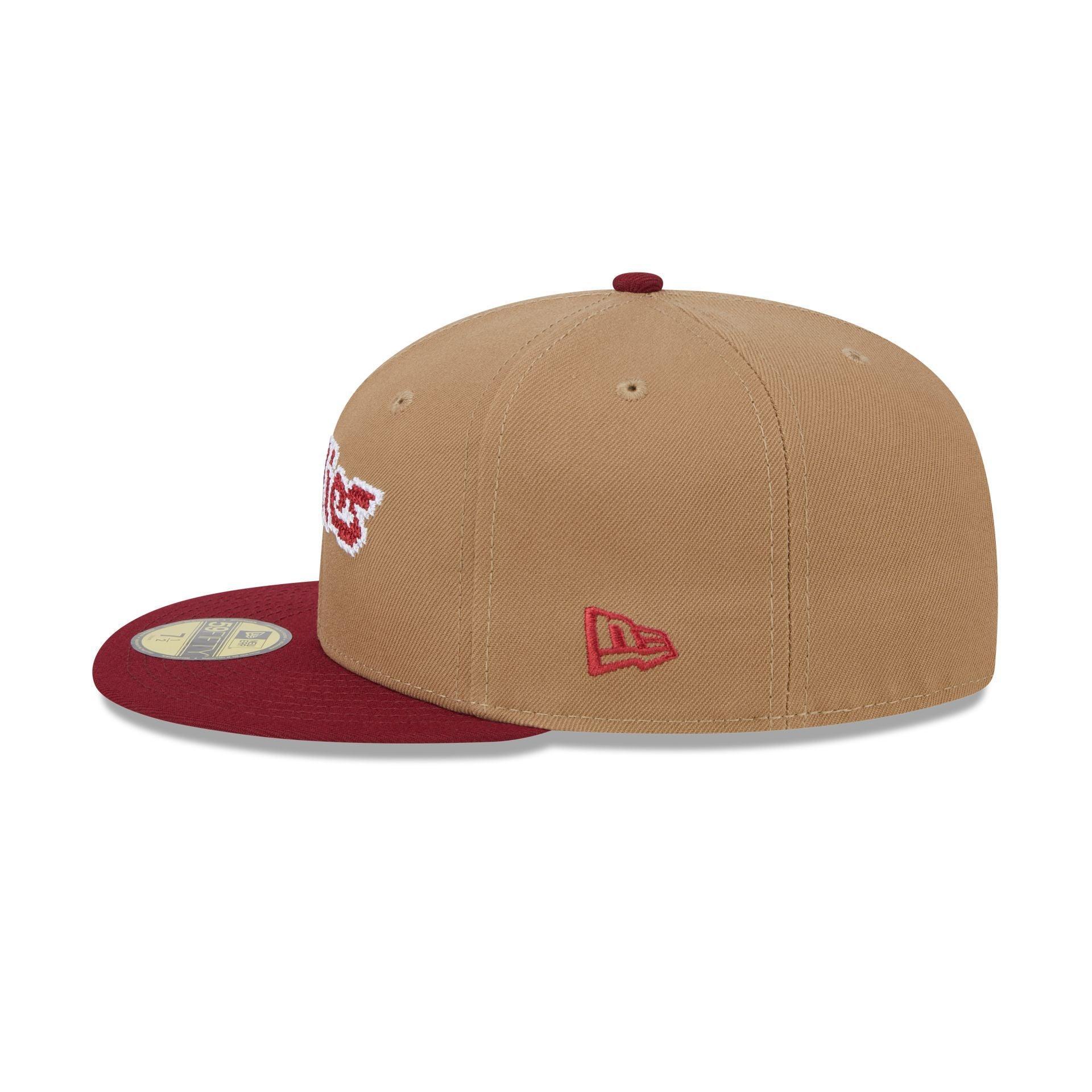 Philadelphia Phillies Classic 8-Bit Wordmark 59FIFTY Fitted Hat Male Product Image