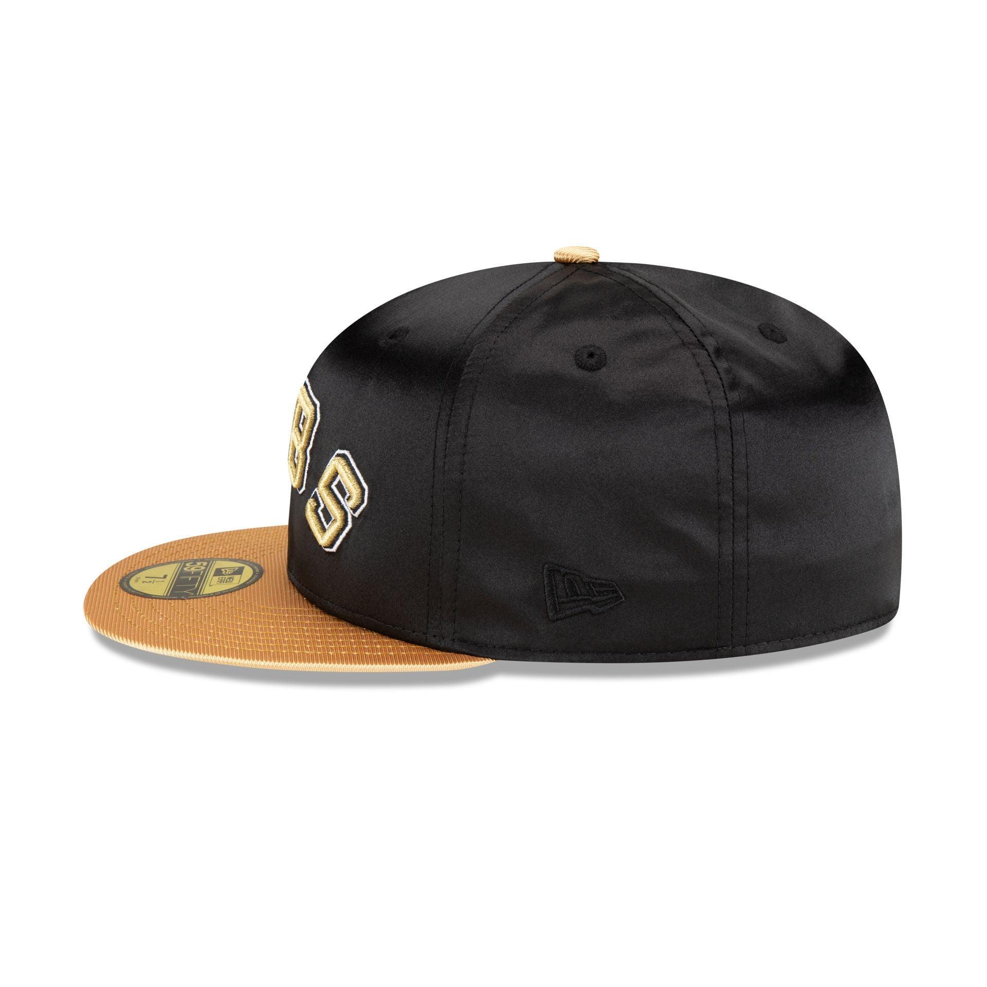 Chicago Cubs Metallic Gold 59FIFTY Fitted Hat Male Product Image