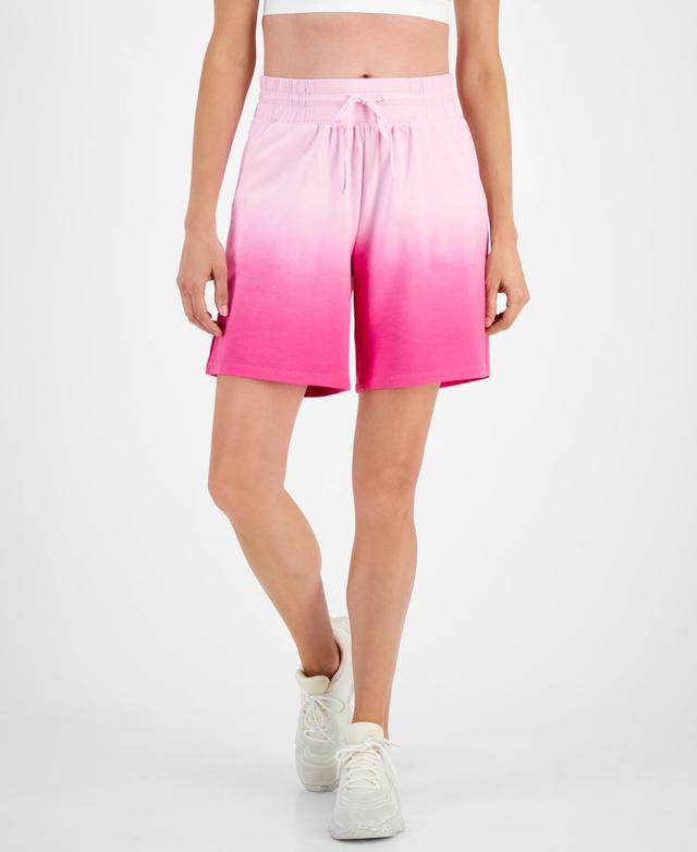 Id Ideology Womens Ombre Drawstring Relaxed Shorts, Created for Macys Product Image