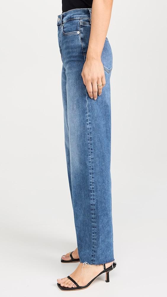 FRAME Le Slim Palazzo Raw Fray Jeans | Shopbop Product Image