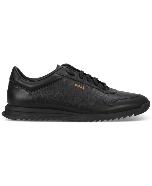 Boss by Hugo Boss Mens Zayn Low Top Lace-Up Sneakers Product Image