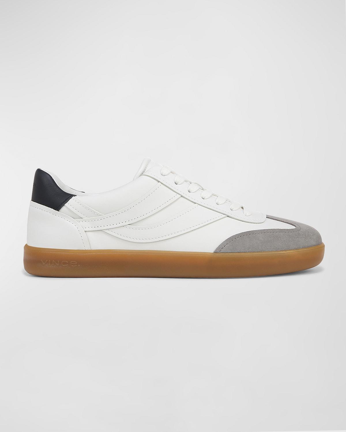 Mens Oasis Leather & Suede Oxford-Style Sneakers Product Image