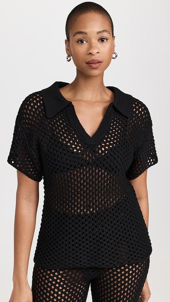 MINKPINK Gayla Crochet Top | Shopbop Product Image